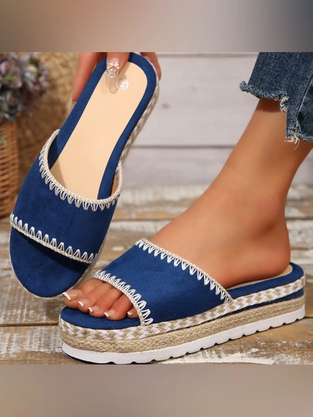 Open Toe Platform Sandals